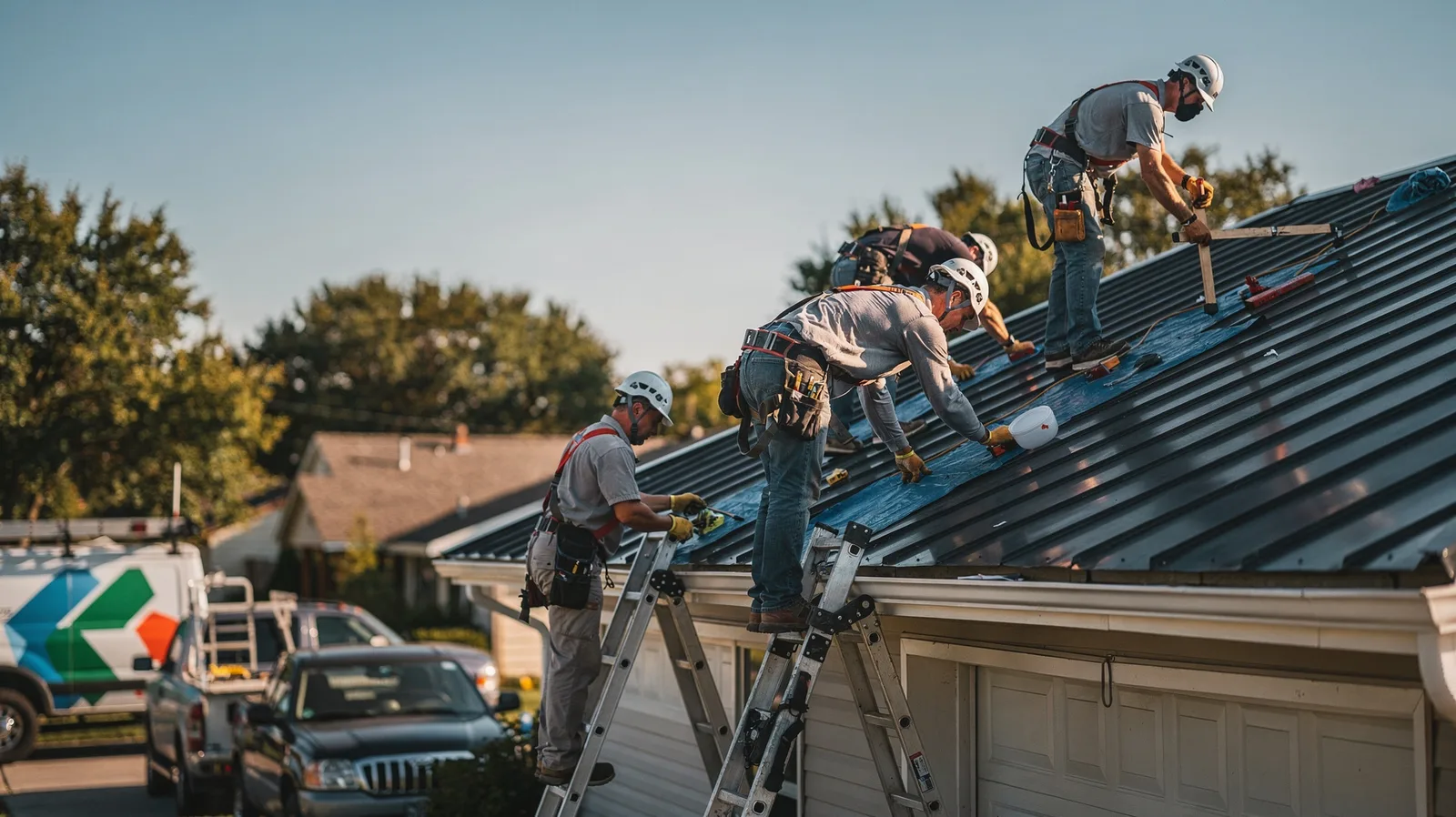 Metal Roof Installation in Peoria Heights, IL near me